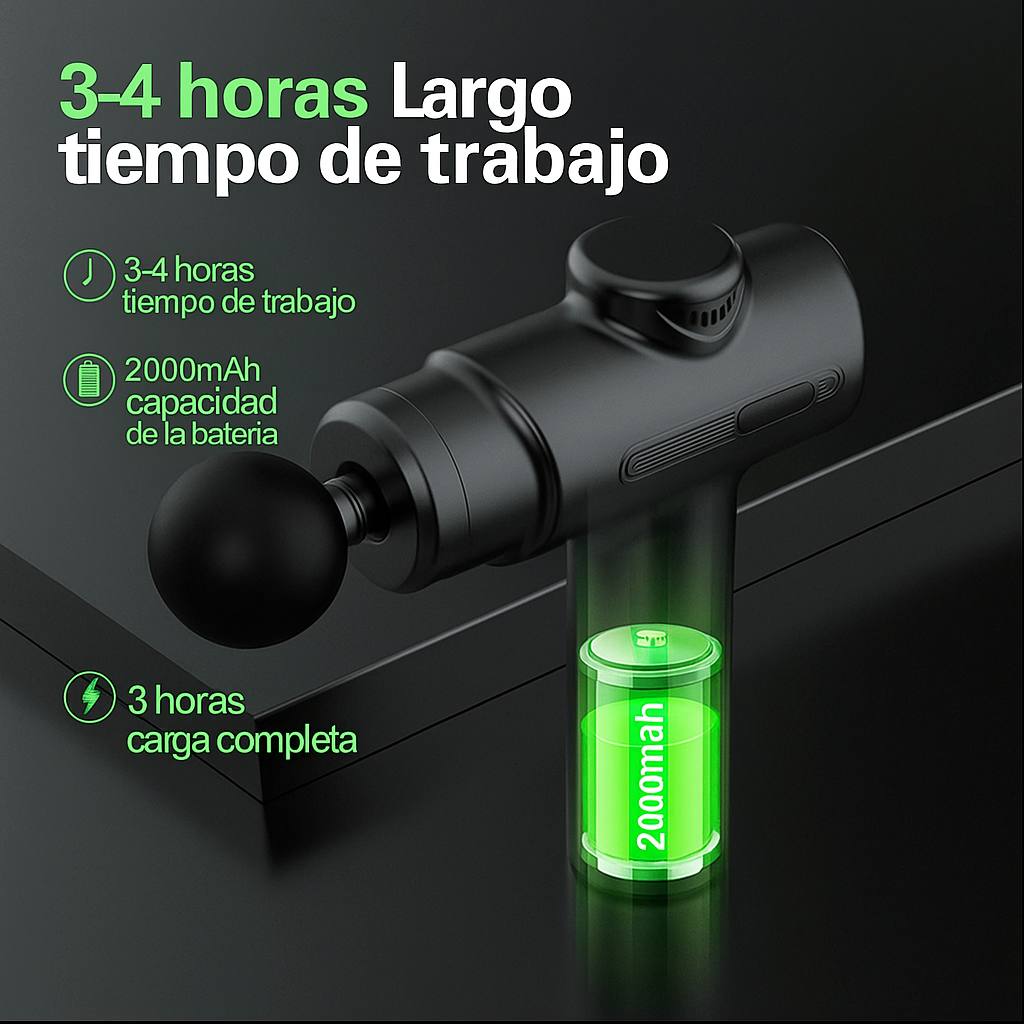 Masajeador de Tejidos Profundos Portátil Bio